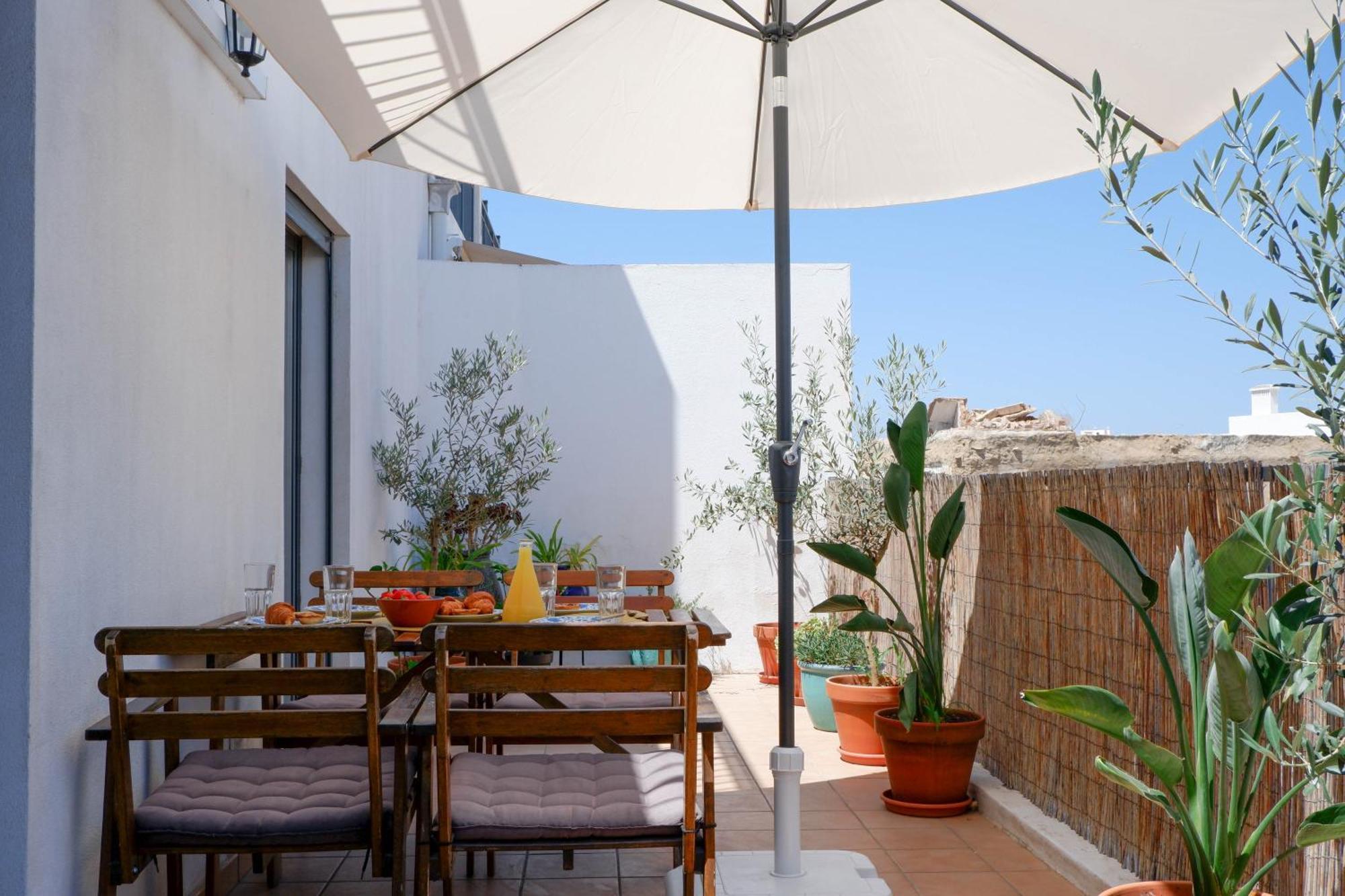 Spacious Terrace, Swimming Pool, Private Parking Olhão Exterior foto